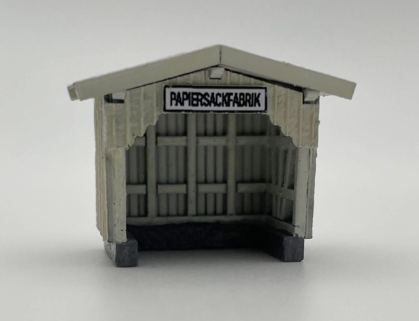 Wartehaus "Papiersackfabrik" (Bausatz, N / 1:160)