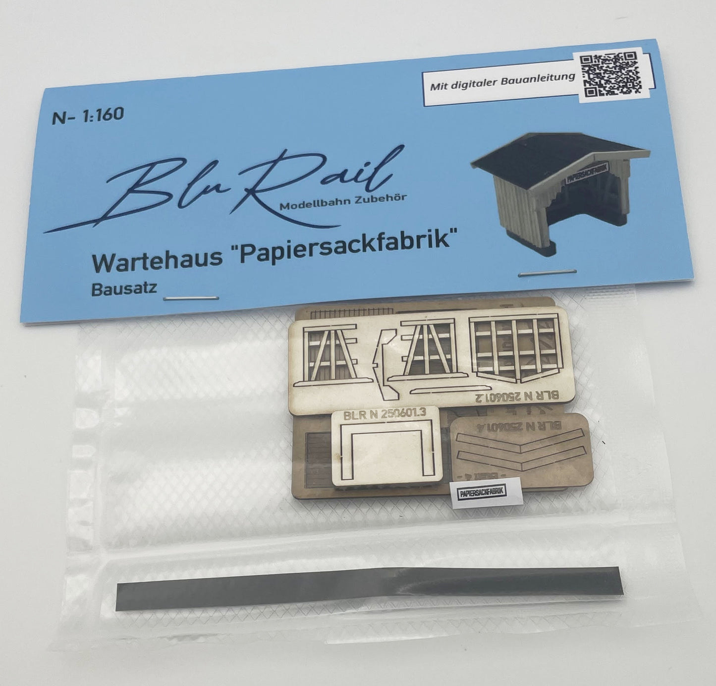 Wartehaus "Papiersackfabrik" (Bausatz, N / 1:160)