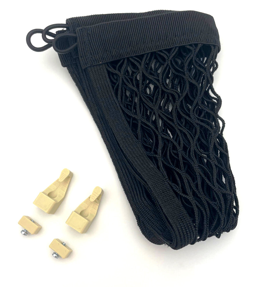 Net shelf for curtain rail for Eriba Troll, Triton and Touring