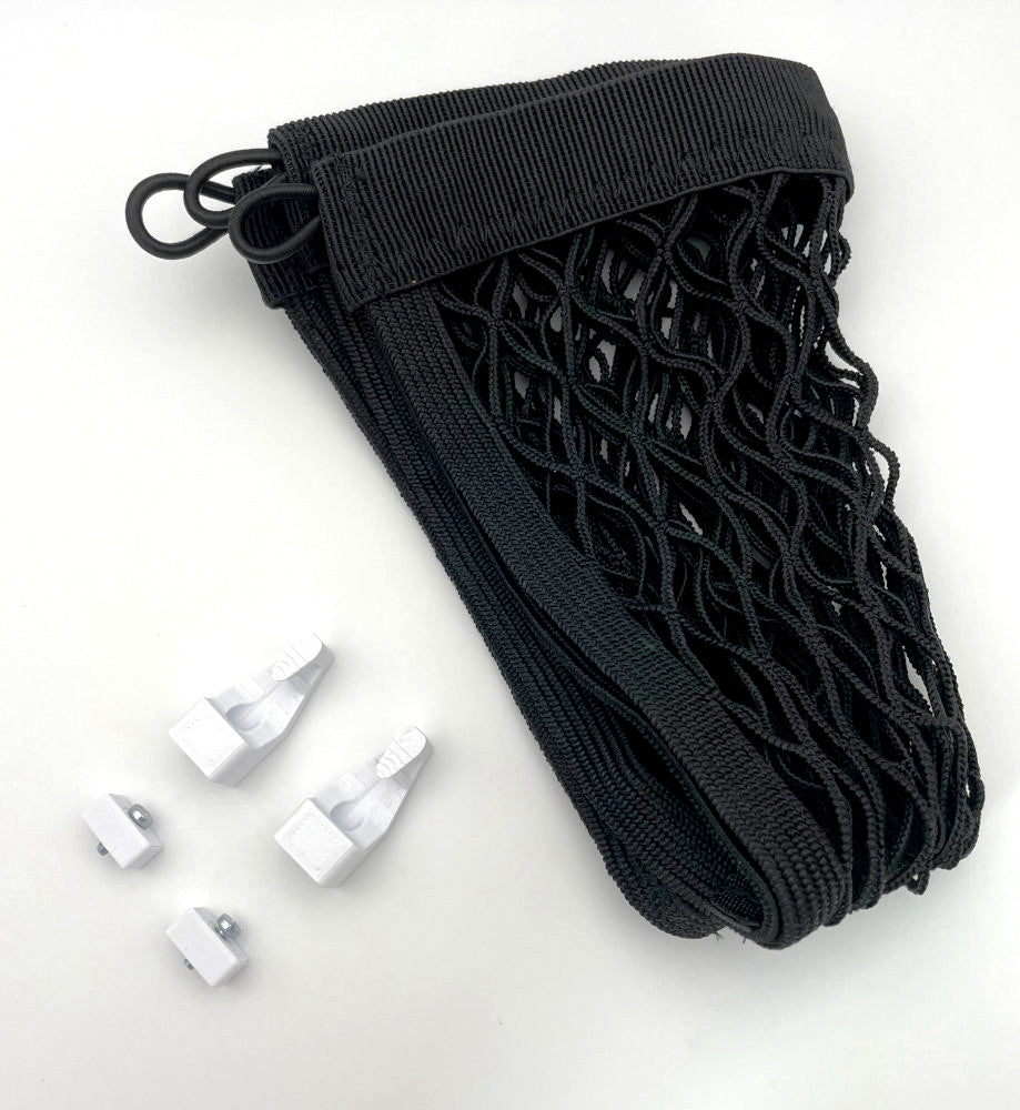 Net shelf for curtain rail for Eriba Troll, Triton and Touring