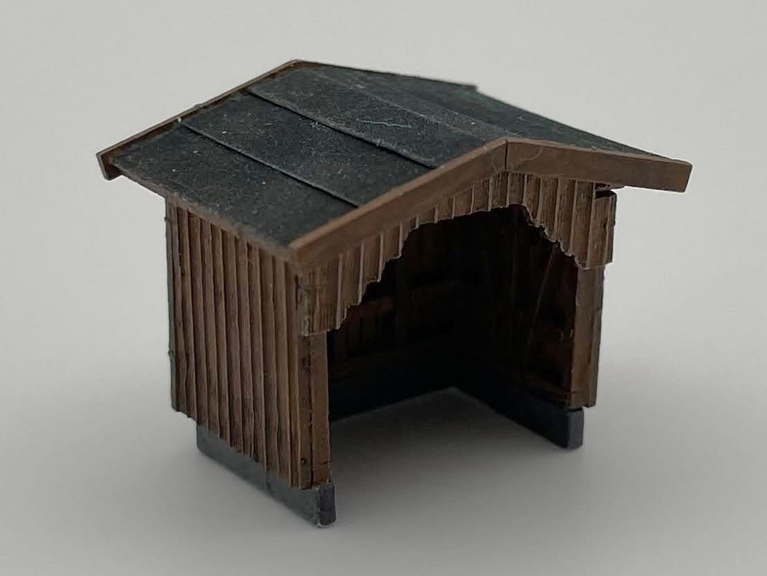 Wartehaus "Papiersackfabrik" (Bausatz, N / 1:160)