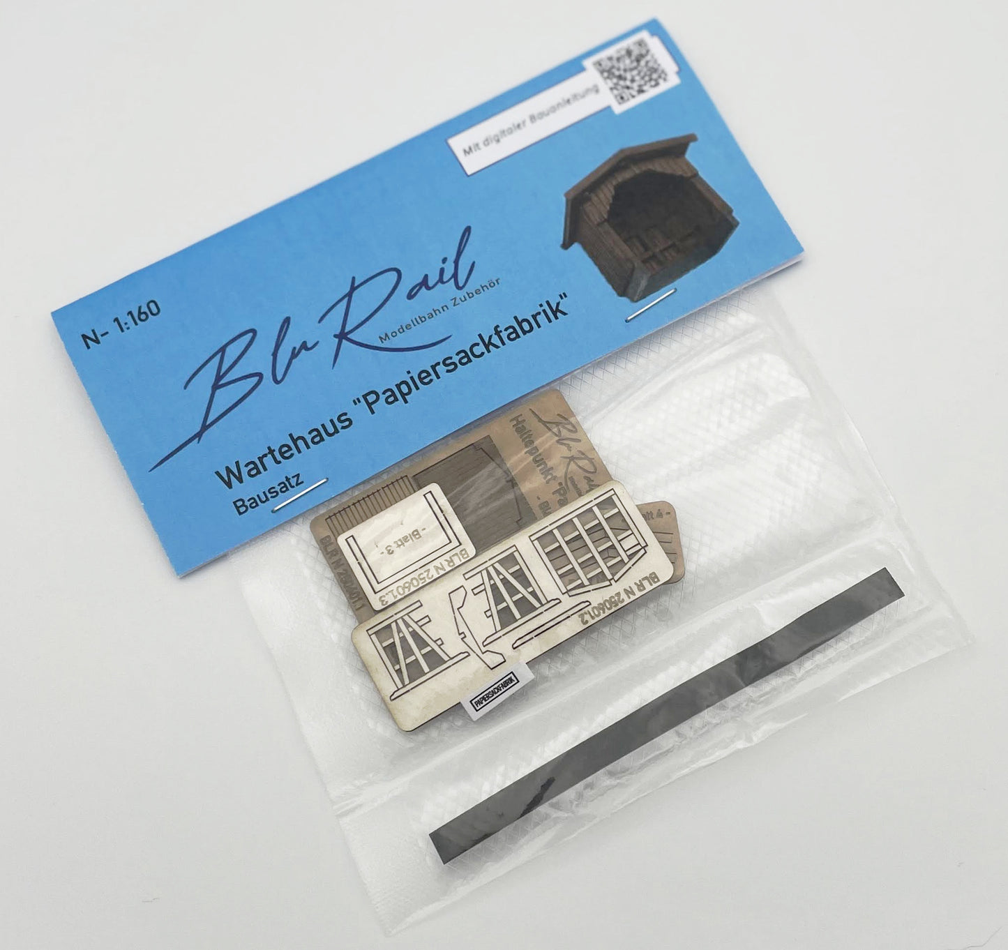 Wartehaus "Papiersackfabrik" (Bausatz, N / 1:160)