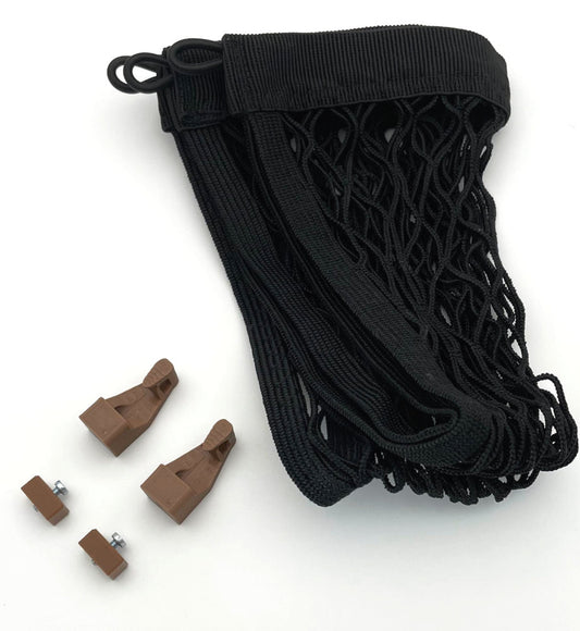 Net shelf for curtain rail for Eriba Troll, Triton and Touring